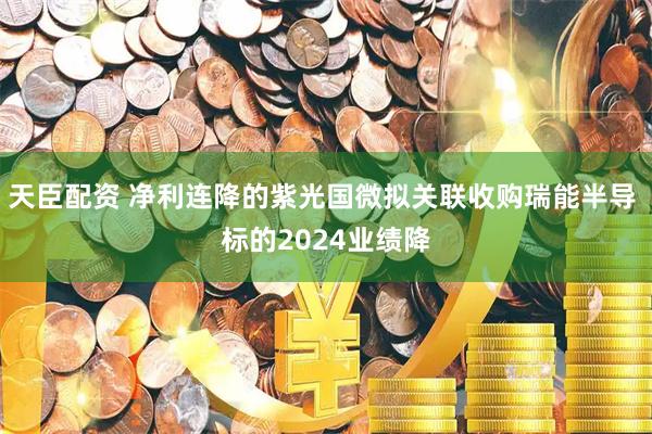 天臣配资 净利连降的紫光国微拟关联收购瑞能半导 标的2024业绩降